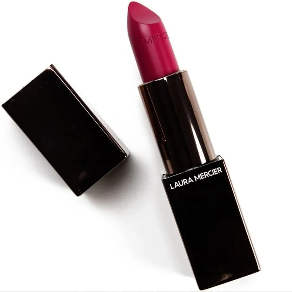 Laura Mercier Rouge Essential Silky Creme Lipstick Rose VIF (Bright Berry Pink)